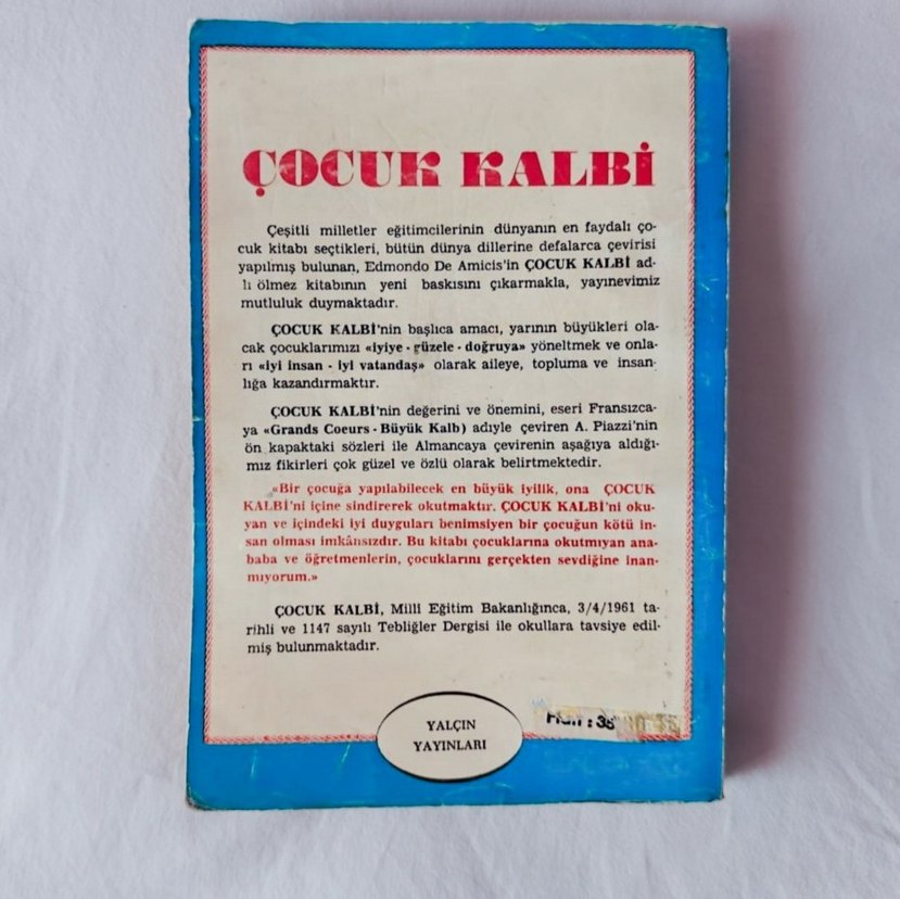 Edmondo De Amicis - Çocuk Kalbi - Görsel 2