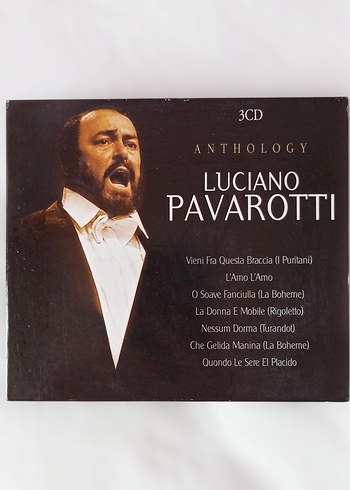 Luciano Pavarotti 3CD Antoloji Albümü - Görsel 2