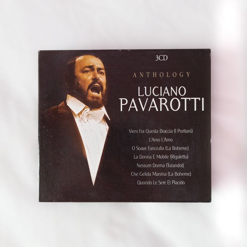 Luciano Pavarotti 3CD Antoloji Albümü - Görsel 2