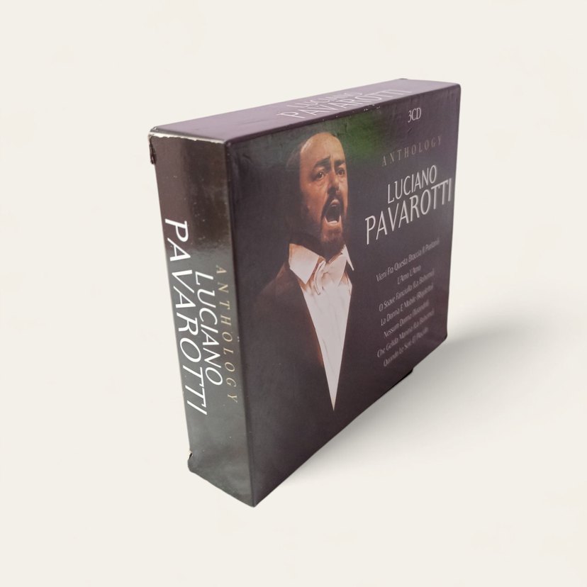 Luciano Pavarotti 3CD Antoloji Albümü - Görsel 3