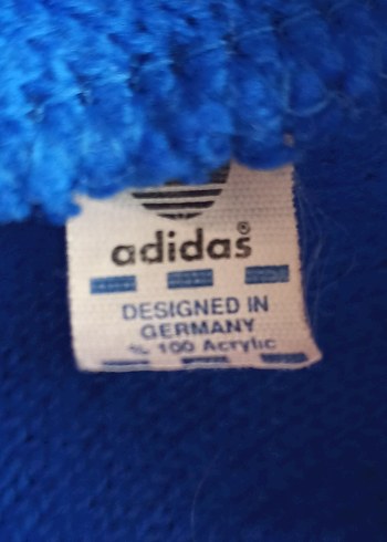 Vintage Adidas Equipment Mavi Bere - Görsel 4