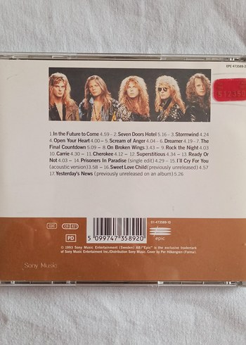 Europe 1982-1992 CD - Görsel 2