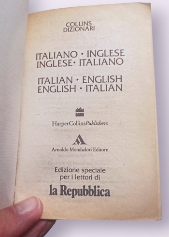 Collins Mondadori İngilizce-İtalyanca Sözlük - Görsel 3