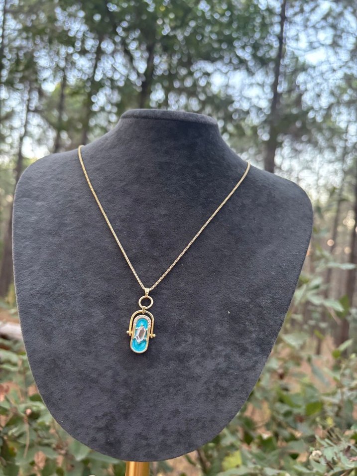 Dönence aynalı kolye modelimiz - Görsel 2