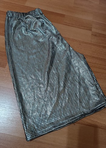 Parlak Gri Pilili Atlet ve Mini Şort takım - Görsel 7