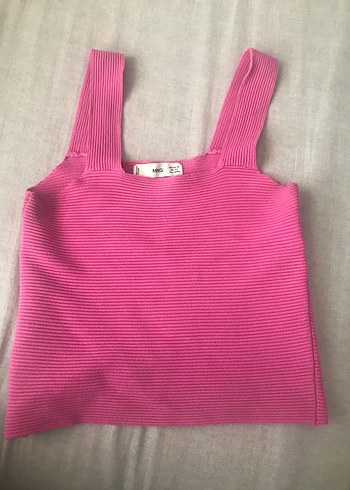 s Beden pembe Renk Pembe Triko Atlet, Kayık Yaka, Düz