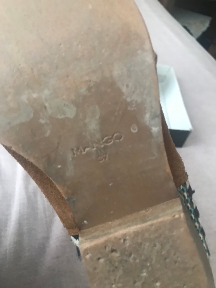 Kahverengi Süet Bohem Topuklu Kadın Bot mango - Görsel 4