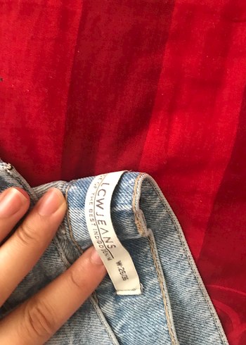 Mavi Rahat Kesim Denim Kadın Jean - Görsel 2