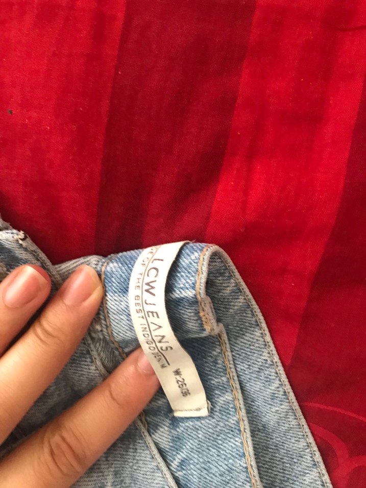 Mavi Rahat Kesim Denim Kadın Jean - Görsel 2