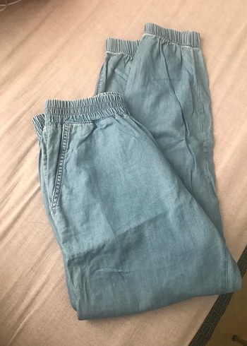 Mavi Pastel Kadın Denim Bol Kesim Pantolon
