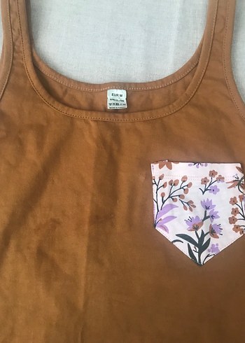 Kahverengi Baskılı  Atlet- şortu da var - Görsel 3