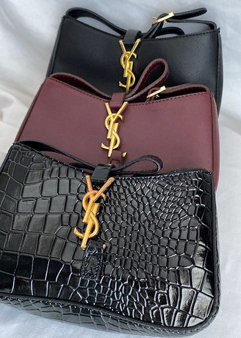 Bordo Deri Kadın Çanta, Tokalı, Yılan Desenli