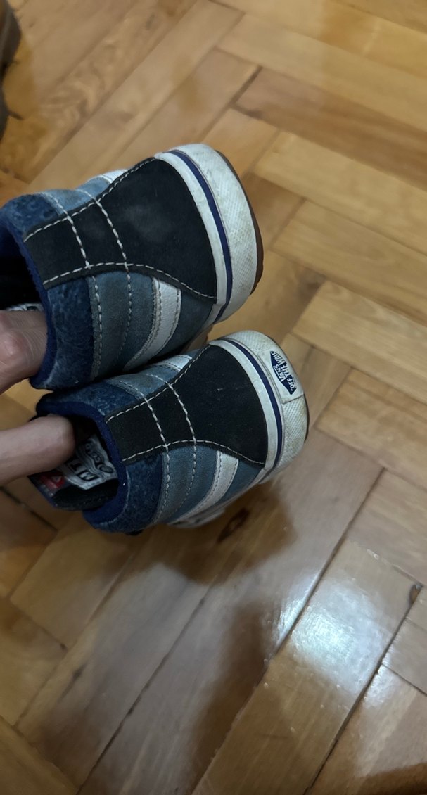 Erkek Çocuk Mavi Spor Ayakkabı Vans - Görsel 4