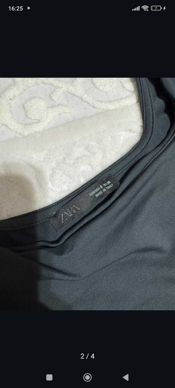 orjinal zara poliamid body - Görsel 2