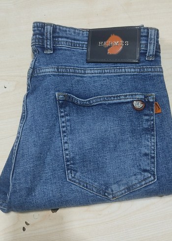 Erkek Mavi Denim Regular Fit Jean