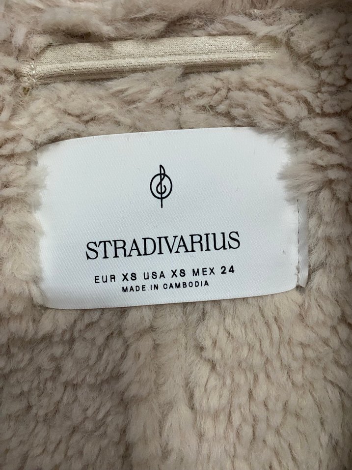 Kürklü Bej Süet Kadın Ceket - Görsel 3