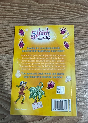  Sihirli Krallık Baloncuk Volkanı Çocuk Kitabı 7. Kitap