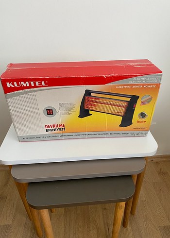 Beden Siyah Elektrikli Isıtıcı