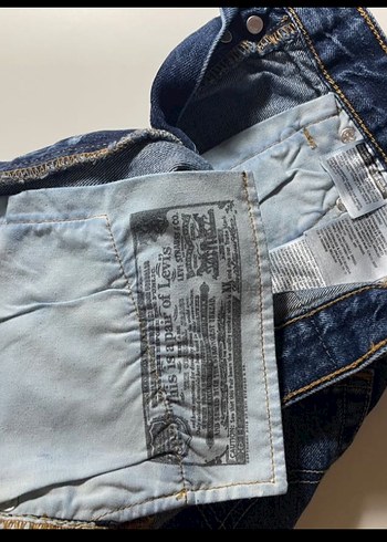 26 Beden mavi Renk Düğmeli Koyu Mavi Kadın Mini Denim Şort