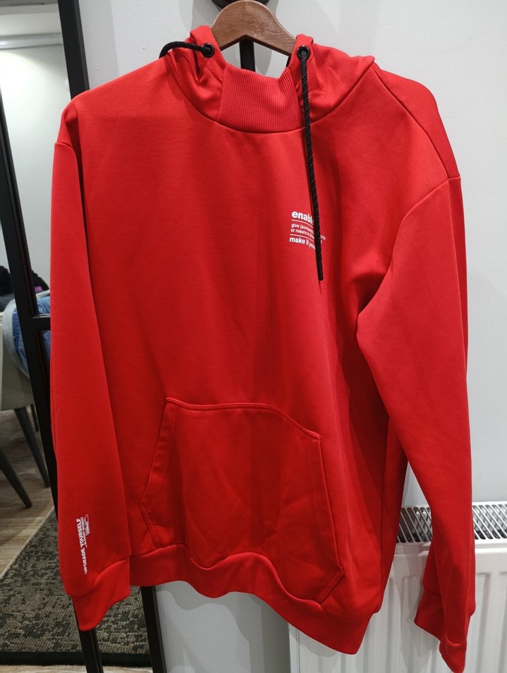 Kapüşonlu Fermuarlı Sweatshirt - Görsel 3