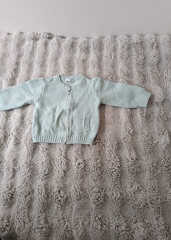 Çocuk Gri Triko Hırka - Görsel 3