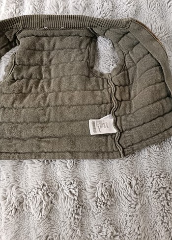 Kız Çocuk Kahverengi Kürklü Yelek - Görsel 3