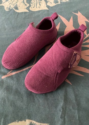 Mor Kız Çocuk Sıcak Ev Terliği - Görsel 2