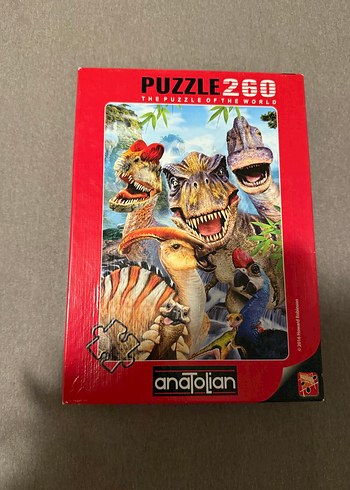 Anatolian 260 Parça Dinozor Puzzle