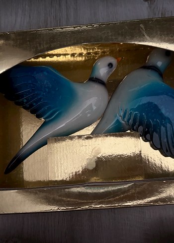 Aynalı Kuş Duvar süsü - Görsel 4