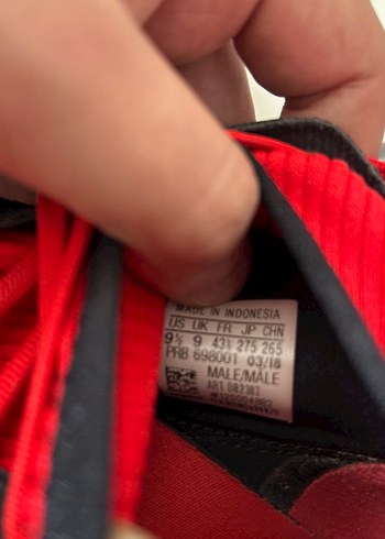 Kırmızı Erkek Bağcıklı Spor Ayakkabı - Görsel 2