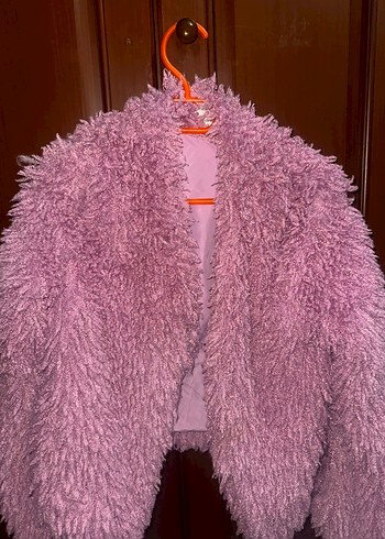 BERSHKA PEMBE KÜRK
