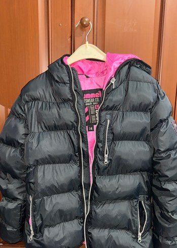 Fermuarlı Pembe İç Astarlı 14 yaş kız Kışlık Mont
