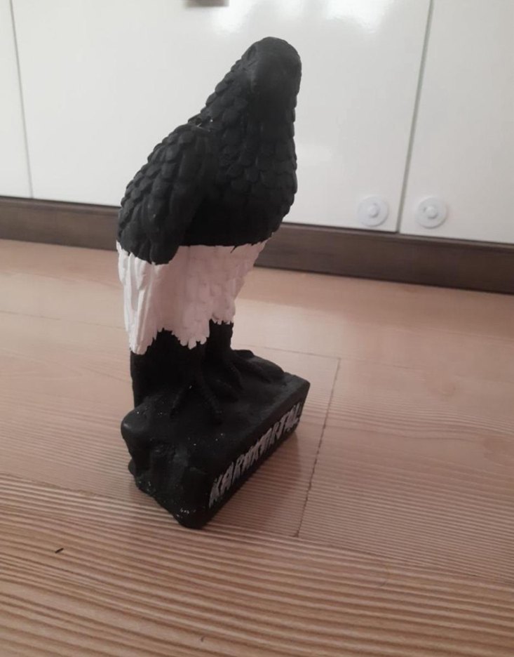 Karakartal Siyah-Beyaz Kartal Figürü - Görsel 3