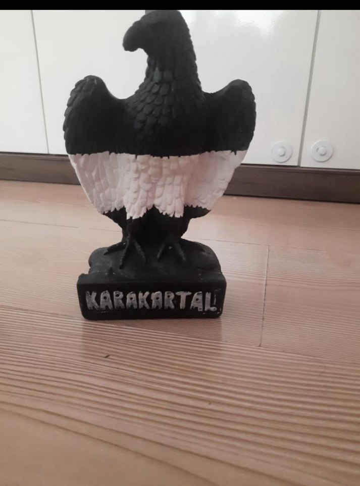 Karakartal Siyah-Beyaz Kartal Figürü - Görsel 2