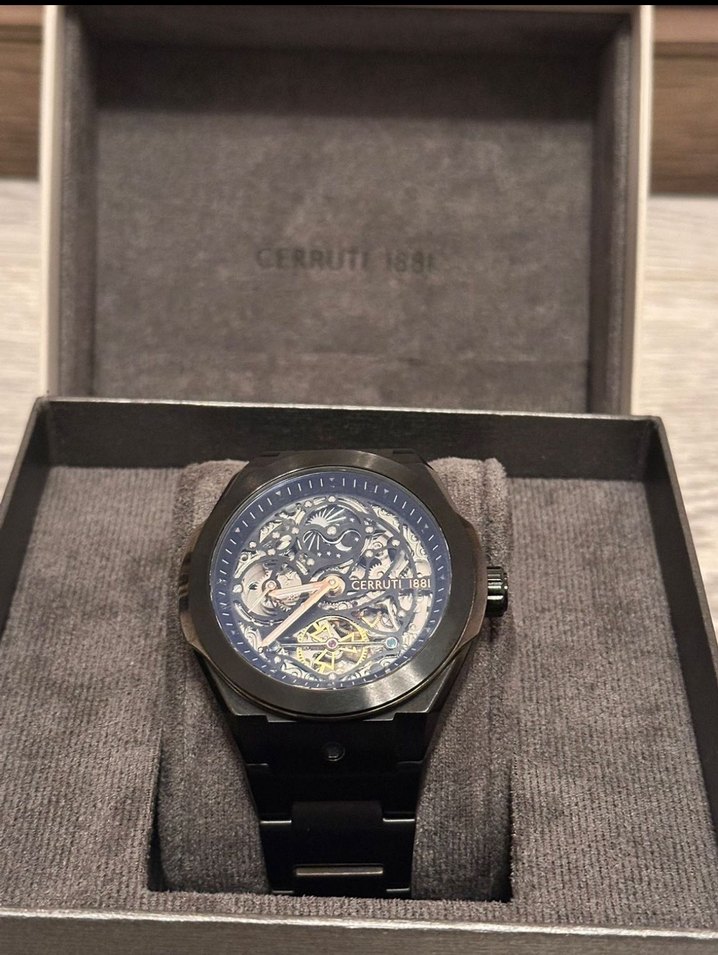 Cerruti 1881 Siyah Erkek Saat - Görsel 2