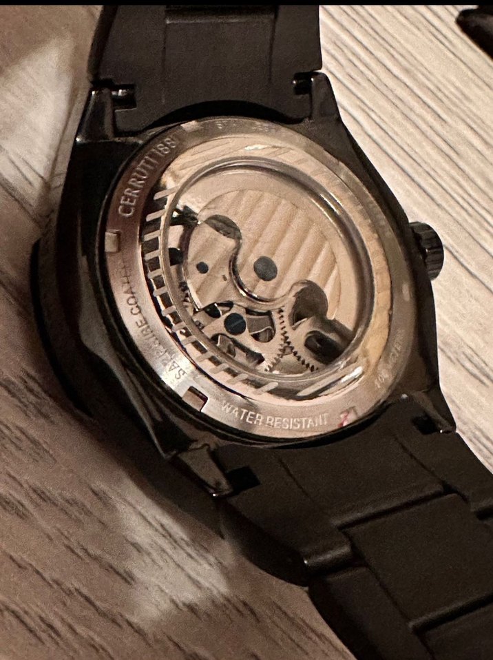 Cerruti 1881 Siyah Erkek Saat - Görsel 4