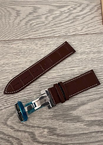 Deri Kordon Seti Kahverengi 24MM (özel kutulu) - Görsel 6