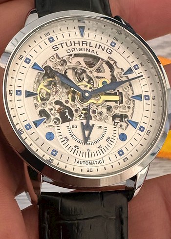 Stührling Erkek Otomatik Siyah Klasik Saat - Görsel 4