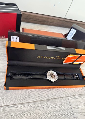 Stührling Erkek Otomatik Siyah Klasik Saat - Görsel 6