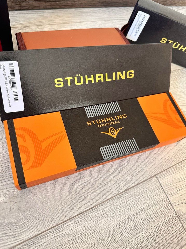 Stührling Erkek Otomatik Siyah Klasik Saat - Görsel 3