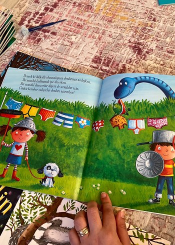 Çocuk Kitapları Seti: Cyril ve Pat, Dinodon Sever, Alaaddin vb - Görsel 6