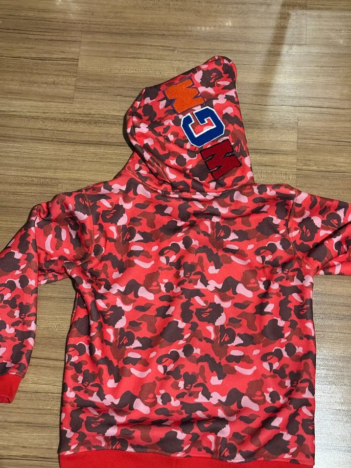 Bape Hoodie Hırka - Görsel 3