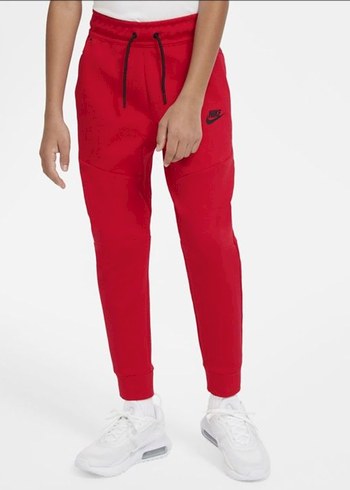 Nike Tech Fleece Kırmızı - Görsel 5