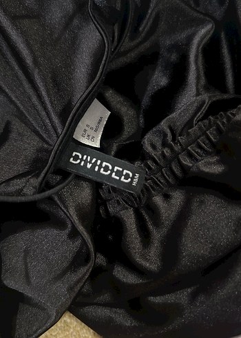 Siyah Drapeli Midi Gotik Kadın Abiye Elbise - Görsel 3