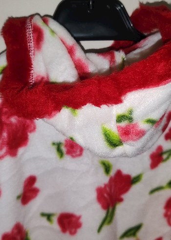 Çiçek Desenli Bohem Kız Panço - Görsel 6