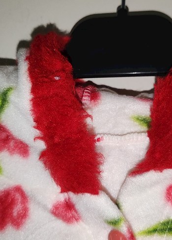 Çiçek Desenli Bohem Kız Panço - Görsel 4