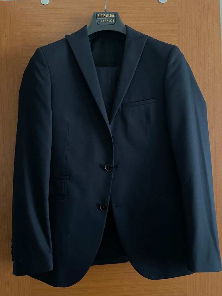 Altınyıldız Classics Lacivert Takım Elbise Suit - Görsel 4