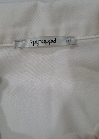 Kadın Beyaz Keten Midi trençkot - Görsel 4