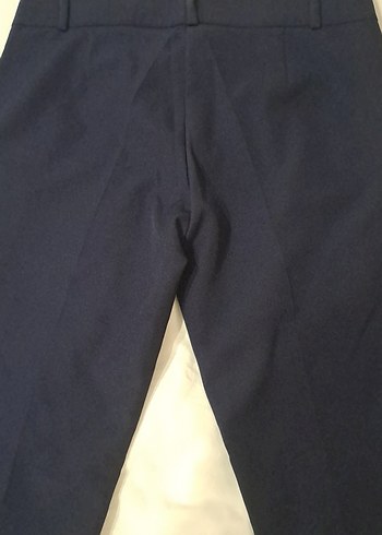 Lacivert Kadın Ofis Kumaş Pantolon - Görsel 6