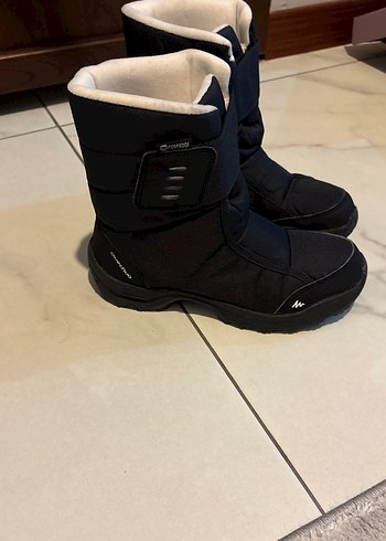 Erkek Çocuk Siyah Cırtlı Kar Botu - Görsel 2